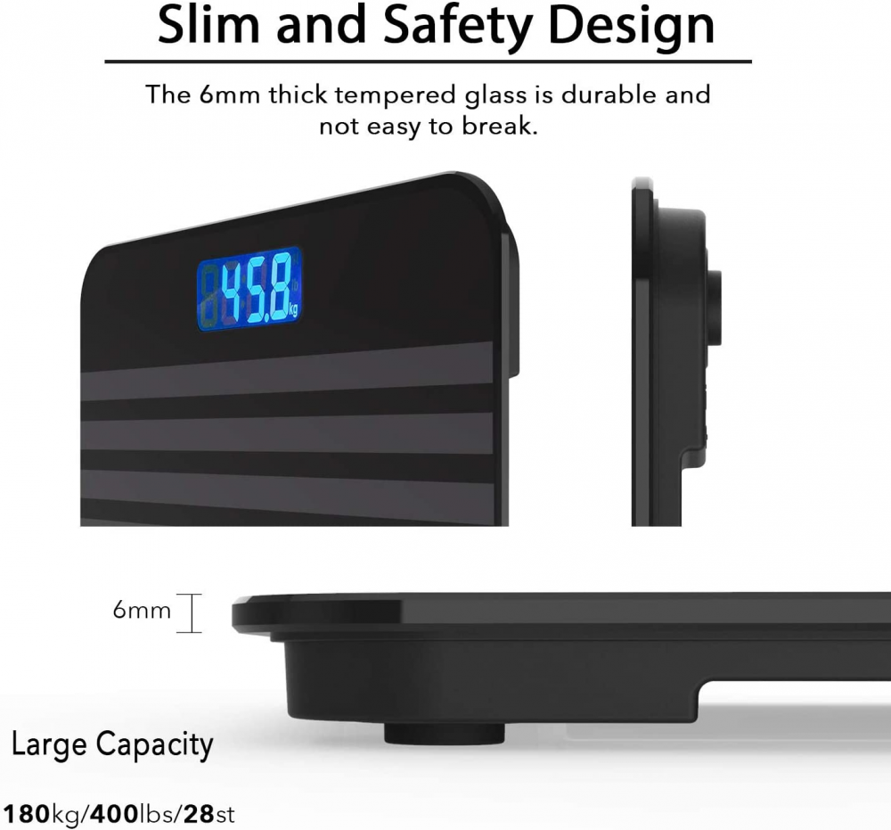 Digital Body Weight Bathroom Scale 8