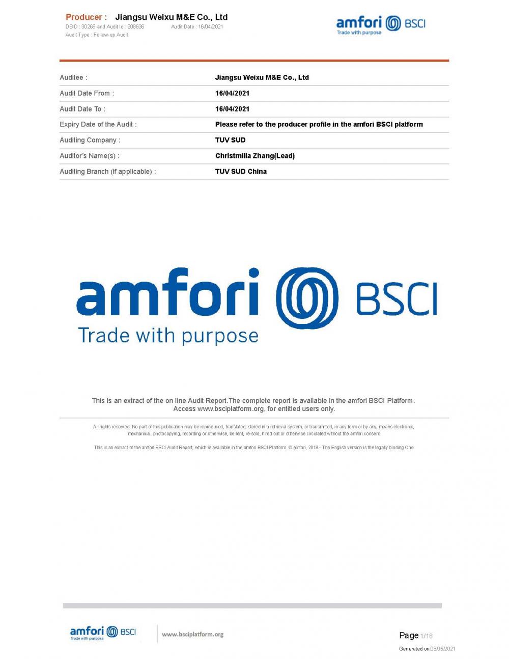 Global Recycled Standard Certificate 2