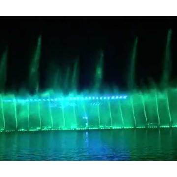 Water musical fountain simple ornament design