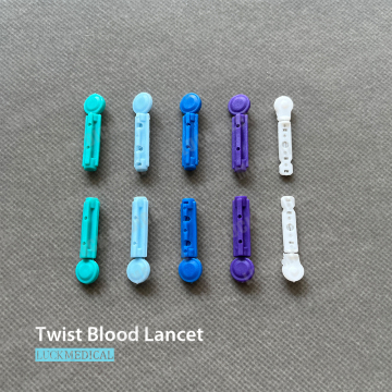 Disposable Twisted Blood Lancet Safety