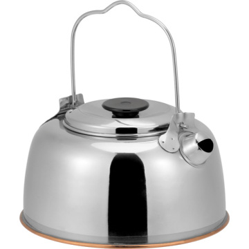 1000ml Stainless Steel Tea Kettle For Outdoor Camping