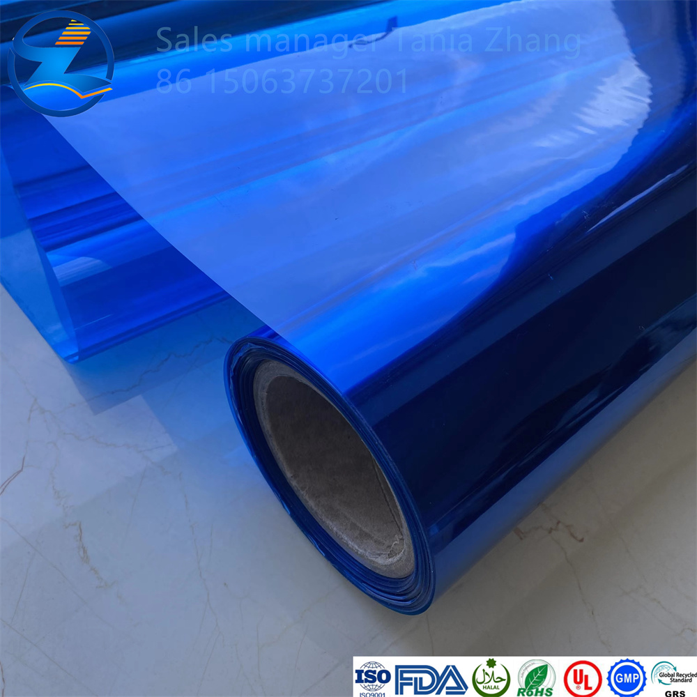 High Quality Blue Color Pvc Translucent Film 12 Jpg