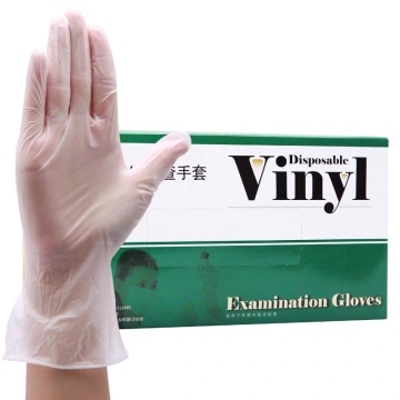 PVC EXAMINATION GLOVE FOR MEDICAL