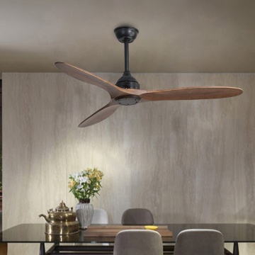 Simple and generous design wooden ceiling fan