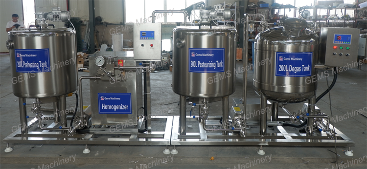 yogurt production line---200L