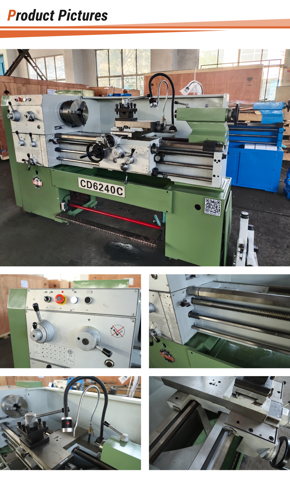 Top Quality Engine Lathe Machine