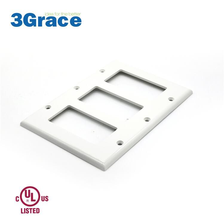 3 Gang Decora Switch Plate1