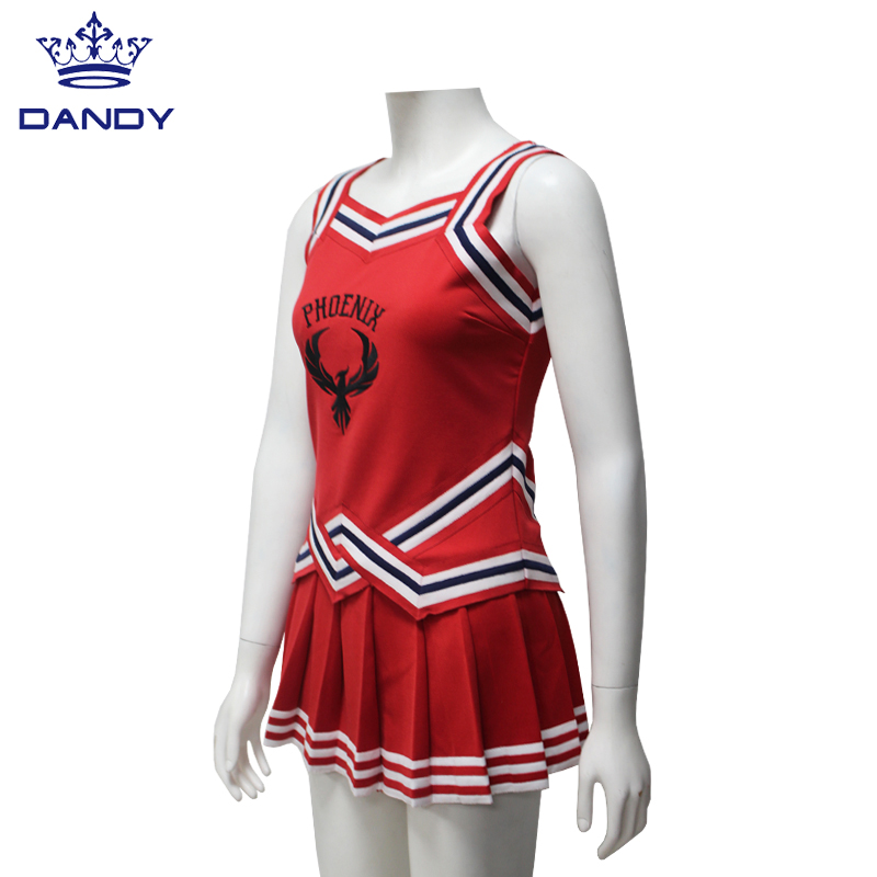 Red Cheer Uniform 4
