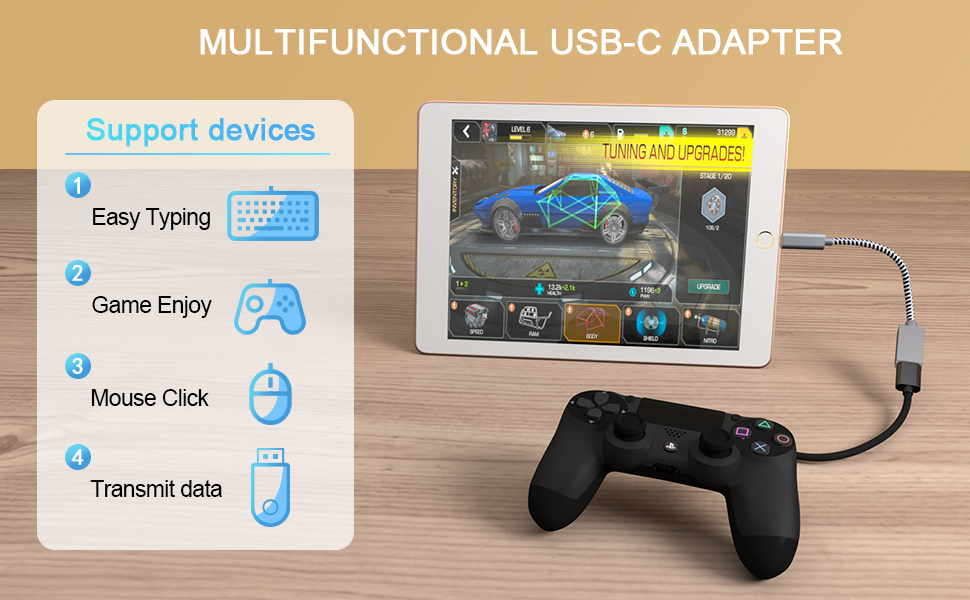 Usb C Male To Usb A Female Adapter Jpg