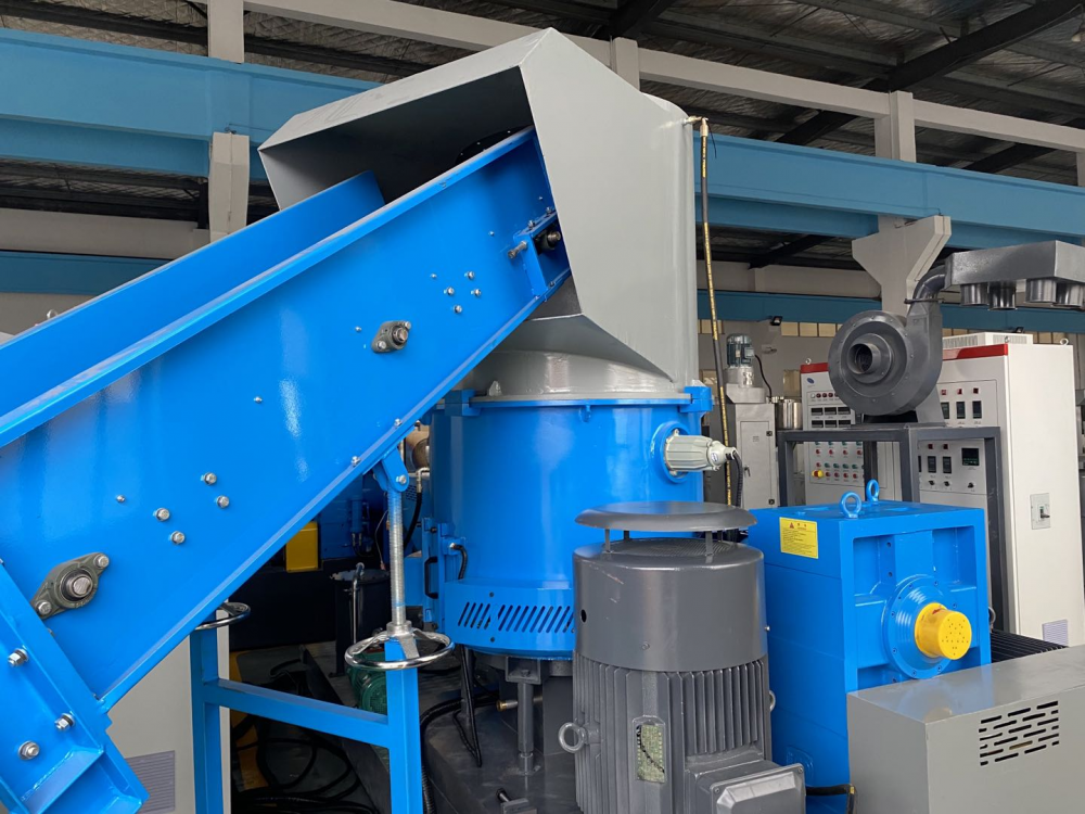 Plastic Film Compacting Pelletizing Line