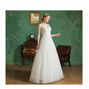 White Vestidos De Novia Capped Floor Length Wedding Dresses High Quality Lace Applique Backless Wedding Gown