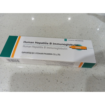 Purified solution of Human Hepatitis B Immunoglobulin