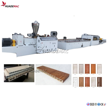 PVC WPC door board machine production line