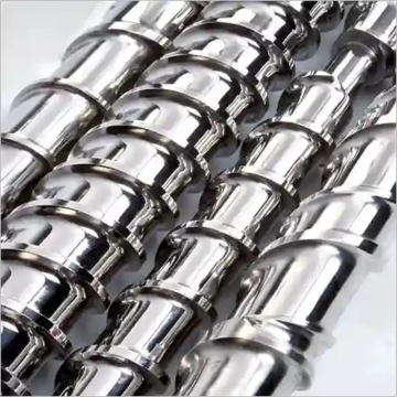 PE sheet 165 plastic extruder bimetallic screw barrel