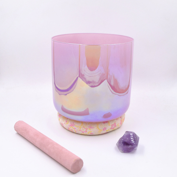 Lavender Cosmic Crystal Singing Bowl