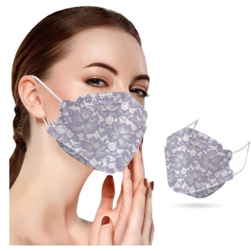 White Adult disposable korean face mask KF94