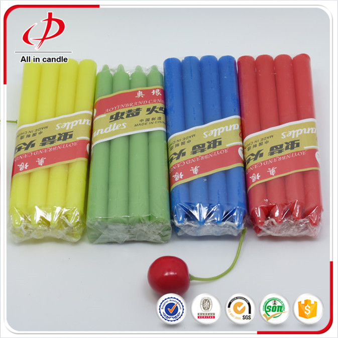 color stick candle 