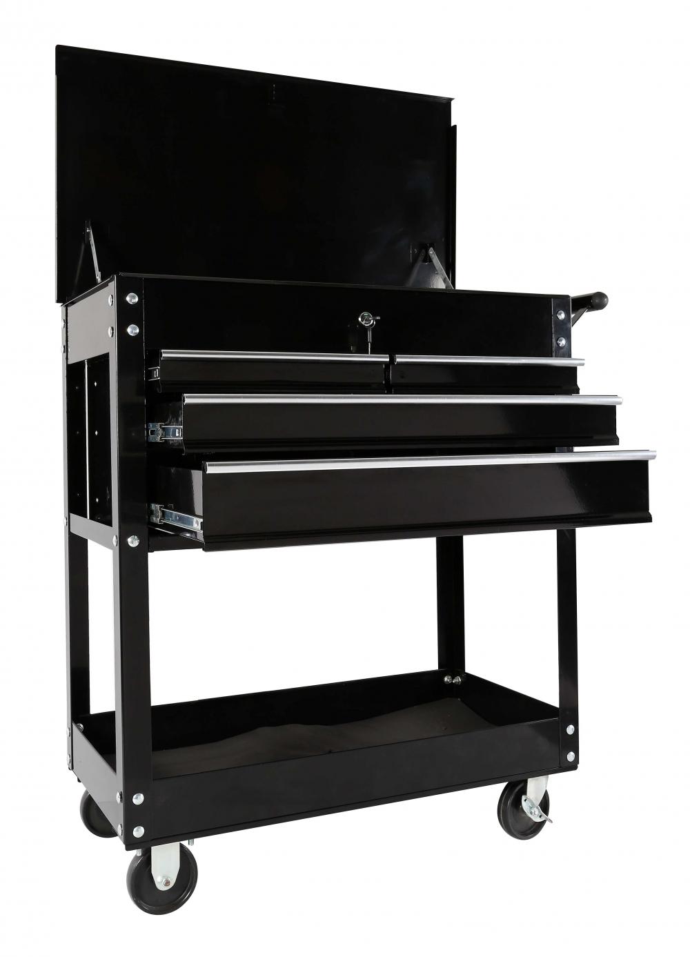 30"tool cart with lockable drawers