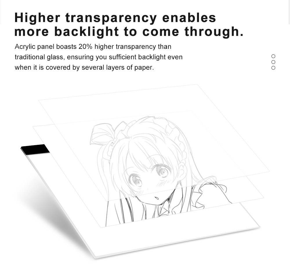 light board for tracing