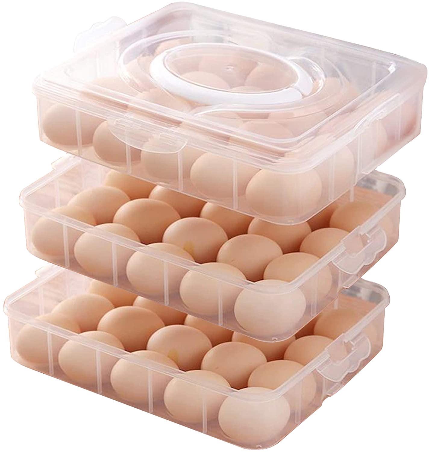 3-Layer Snap and Stack Egg Holder, Kitchenware