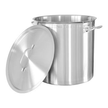 Stainless Steel Pot With Durable Bottom Tall Body