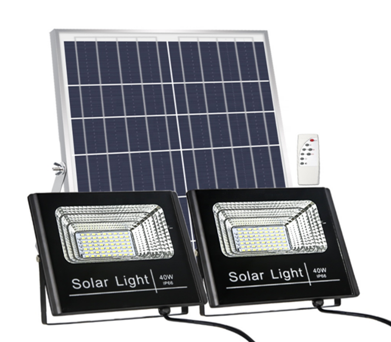 One for two solar flood light6