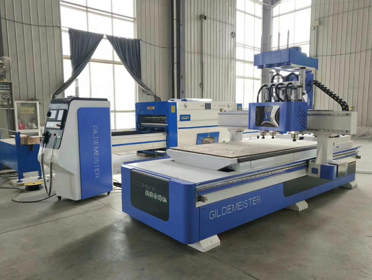 triple heads cnc router machine 