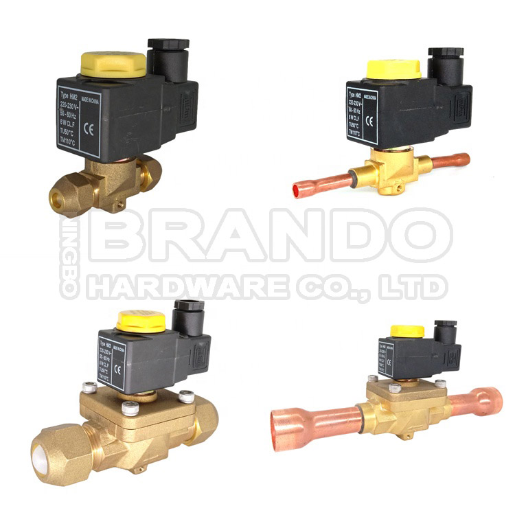 castel refrigeration solenoid valve