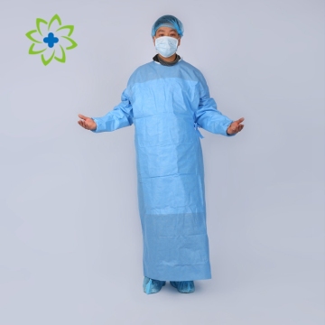 Sterile Reinforced Disposable Surgical Hospital Gown