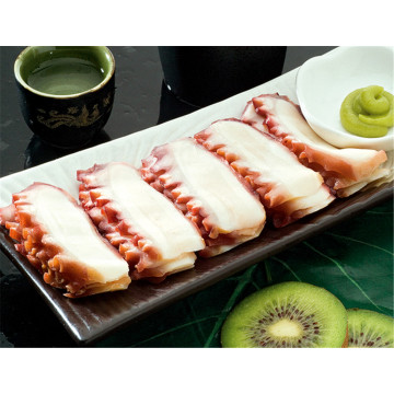 delicious seasoned boiled octopus slice