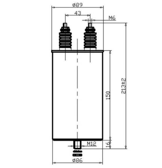 2uF High Voltage Discharge Capacitor