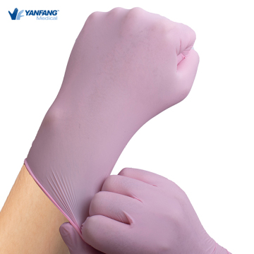 Non Sterile Powder Free Nitrile Rubber Gloves
