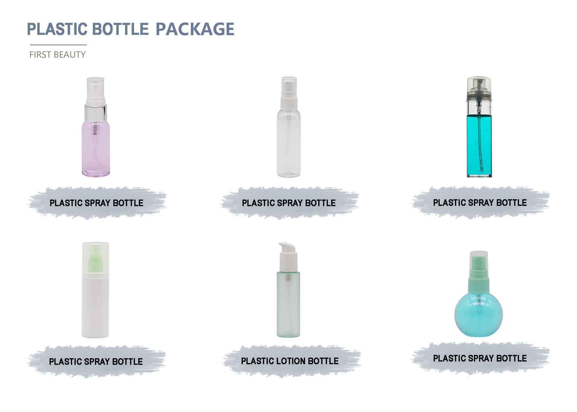 Various Plastic Spray Bottle