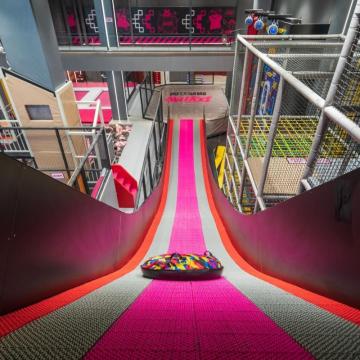 Thrilling Indoor Playground Donut Slides