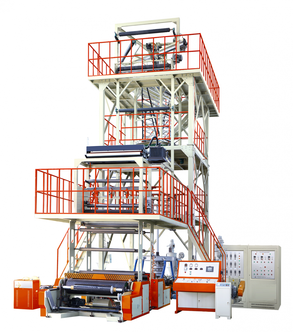 Automatic High Speed Plastic Film Blowing Machine