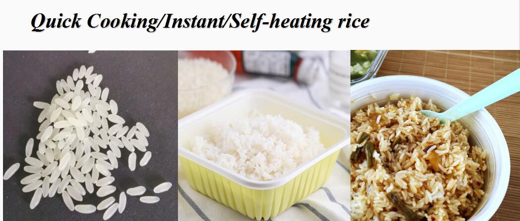 instant rice line
