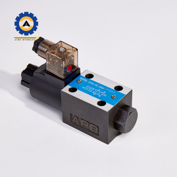 Straightening machine solenoid valve