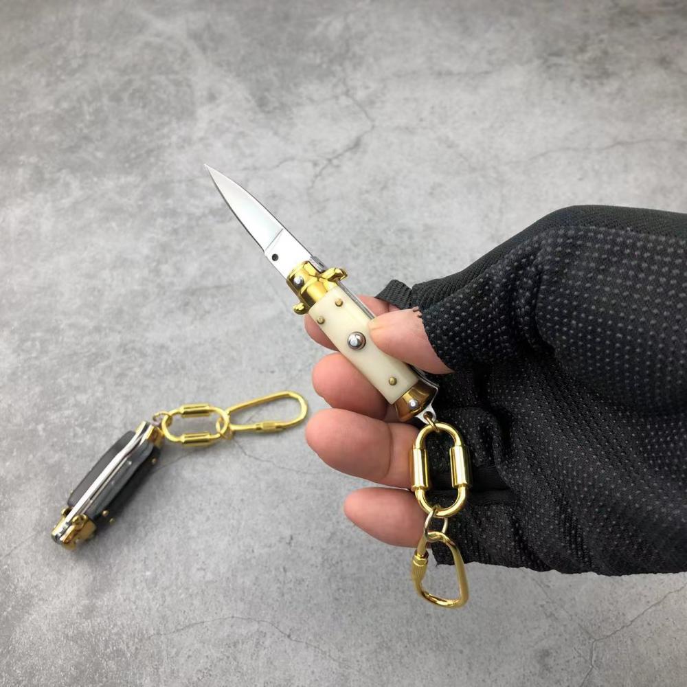 Akc Mini Spring Switch Blade Pocket Knife