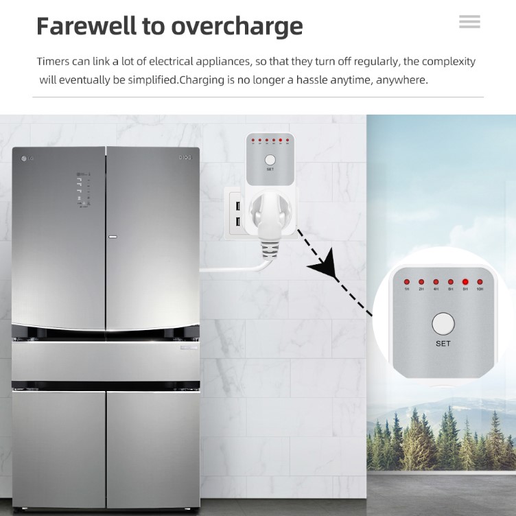 Timer Can Link A Lot Of Electrical Appliances So That They Turn Off Regularly The Complexity Will Eventually Be Simplified