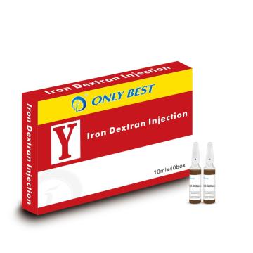 Veterinary iron deficiency anemia iron dextran injection