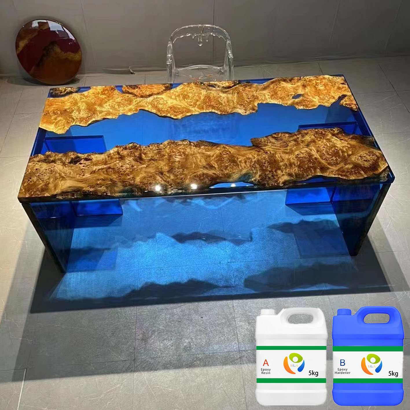Epoxy resin for table