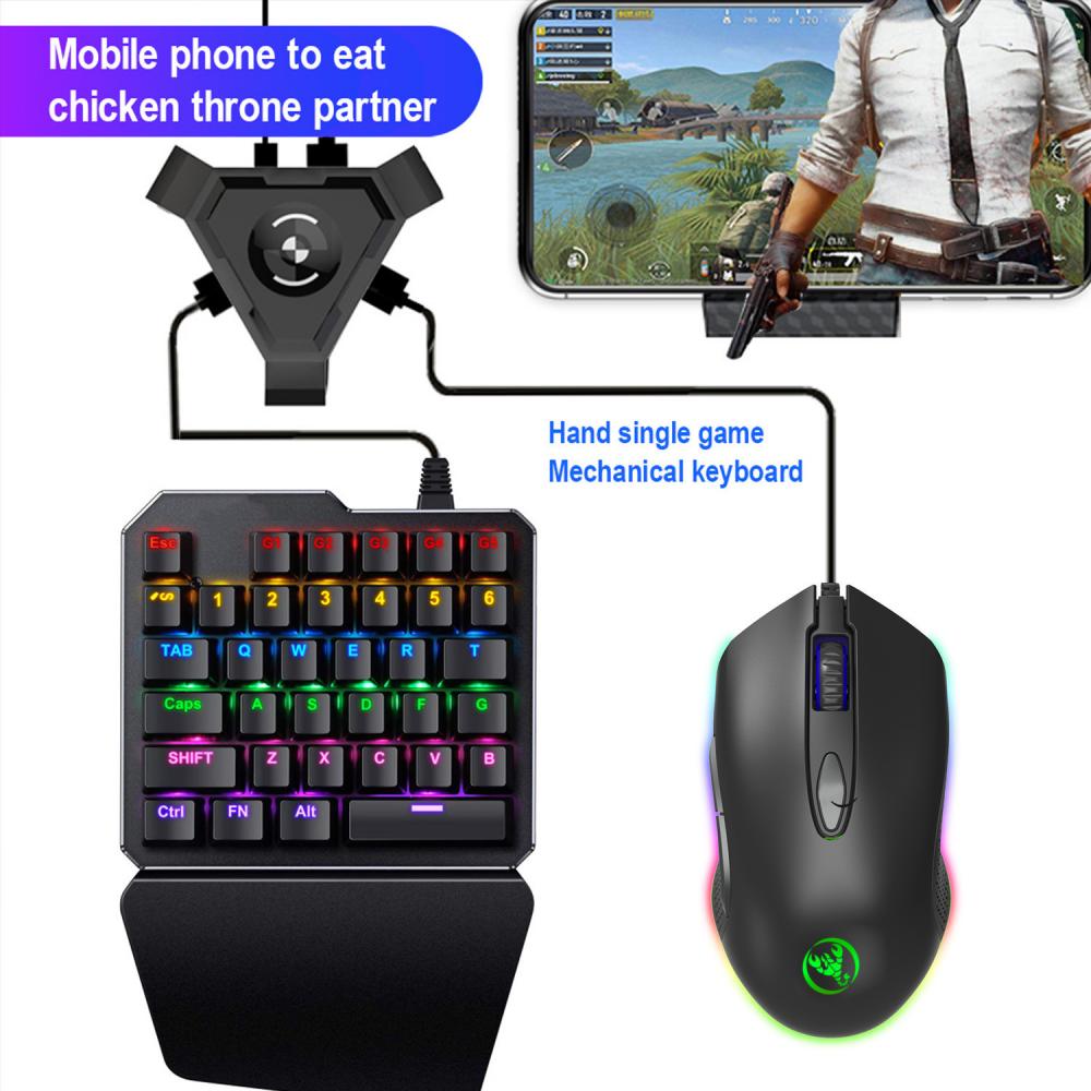 One Handed Gaming Keyboard 