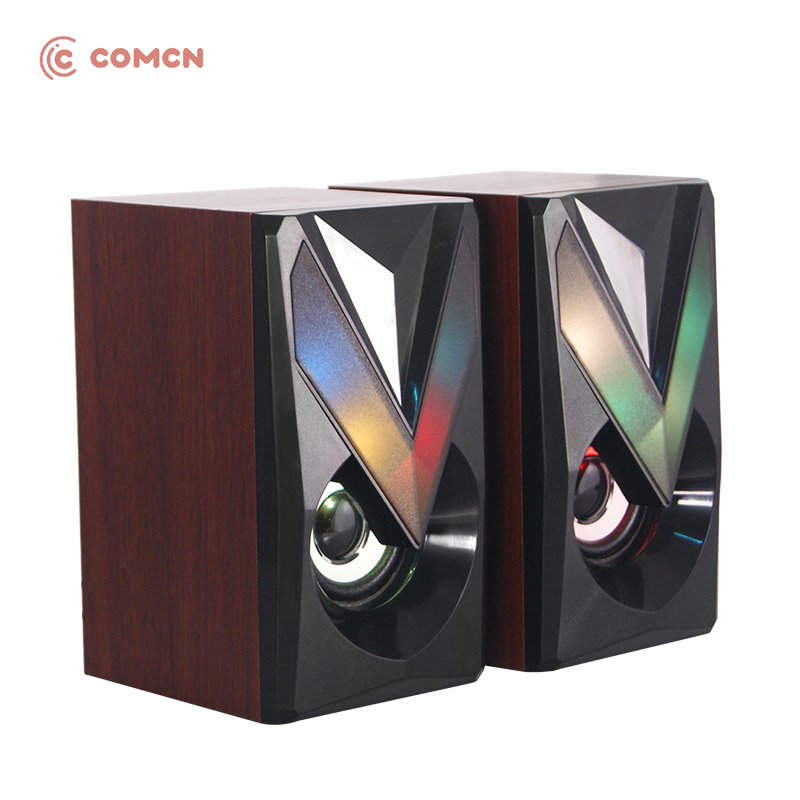 2.0 wooden speaker