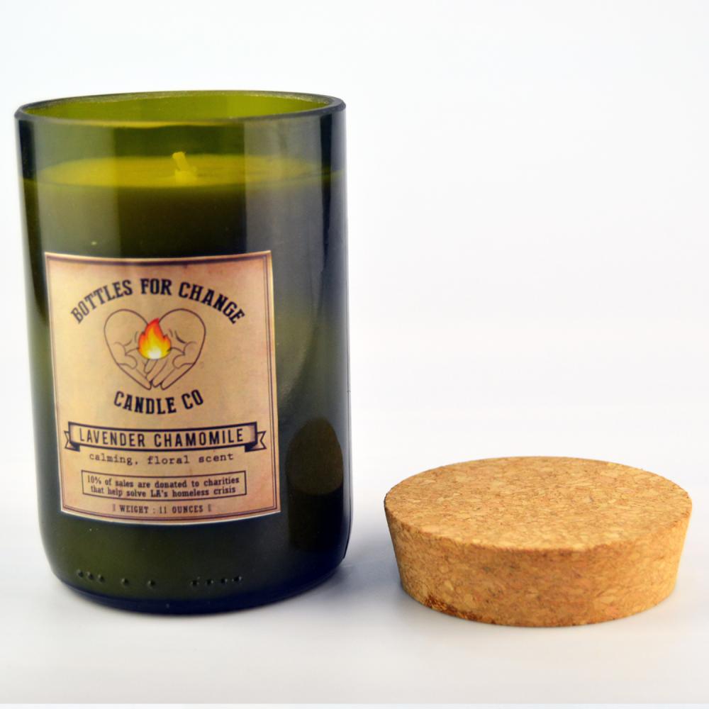 Private Label Luxury Natural Soy Scented Wine Bottle Candles