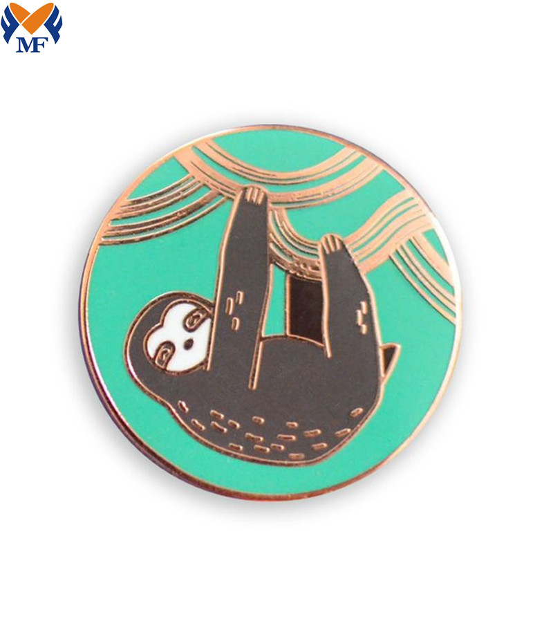 Sloth Enamel Pin Jpg