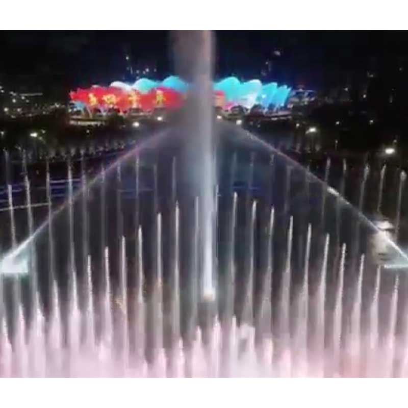 The Show Of Water Dancing Musical Fountain