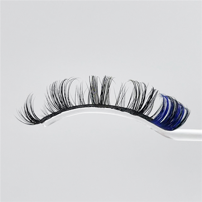 Blue Russian Fake Lashes