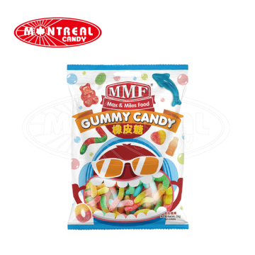 bulk order gummy candy custom shape