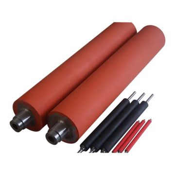 Rubber roller for polishing machine