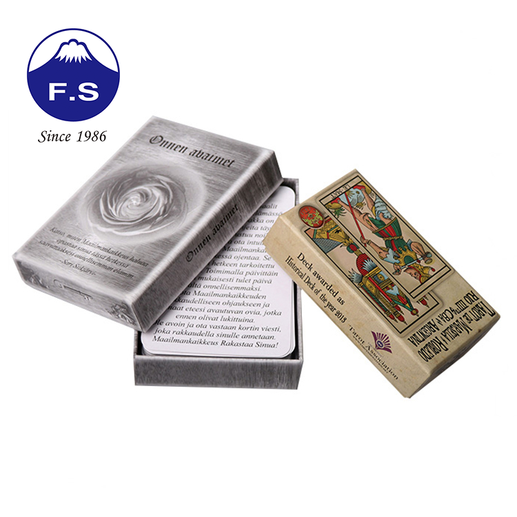 Full Color Printing Coated Paper Luxury Tarot Deck